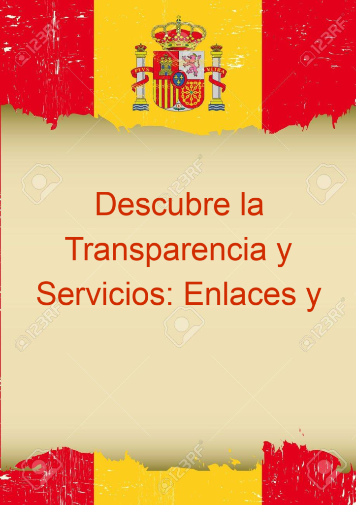 Descubre la Transparencia y Servicios: Enlaces y Redes Sociales